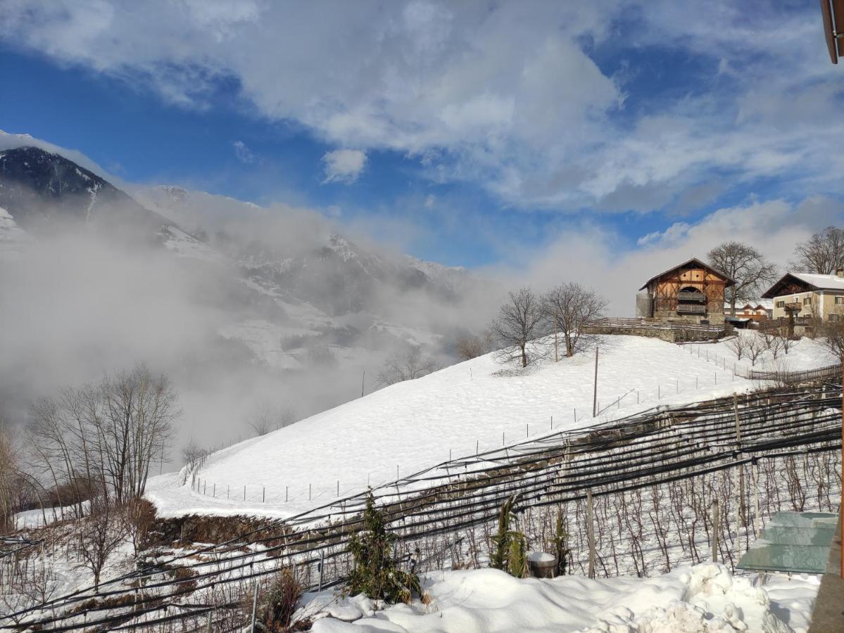 Pruensterhof Schenna Apartment ภายนอก รูปภาพ