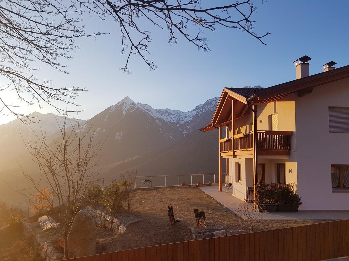 Pruensterhof Schenna Apartment ภายนอก รูปภาพ